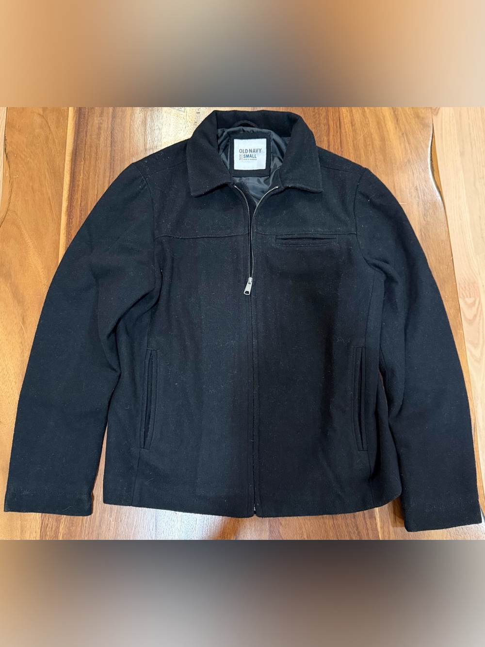 Old Navy Black Wool Jacket